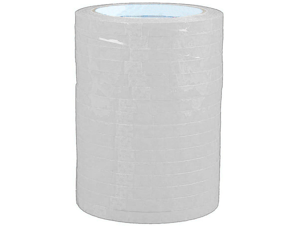 CINTA ADHESIVA Q-CONNECT 66 MT X 9 MM BLANCO PARA CERRAR BOLSAS