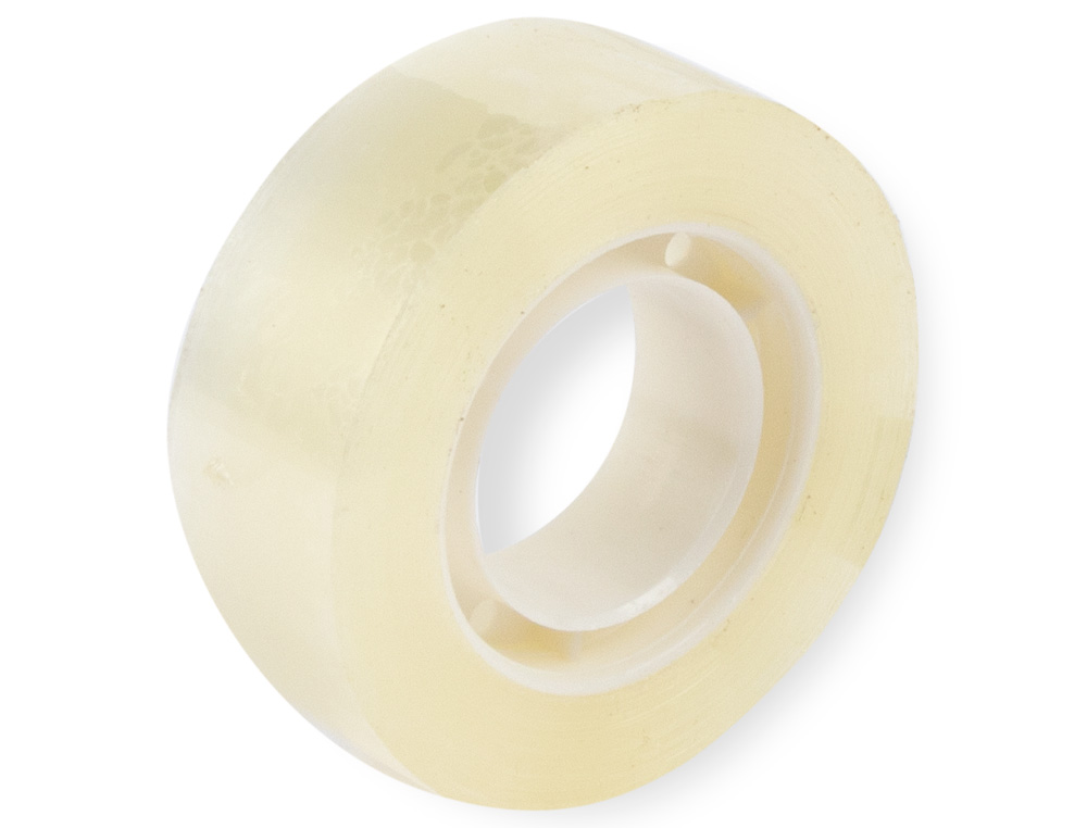 CINTA ADHESIVA Q-CONNECT TRANSPARENTE 33 MT X 19 MM ENCELOFANADA
