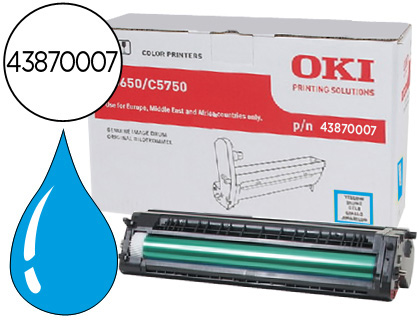 TAMBOR OKI C5650/5750 CIAN 20000 PAGINAS